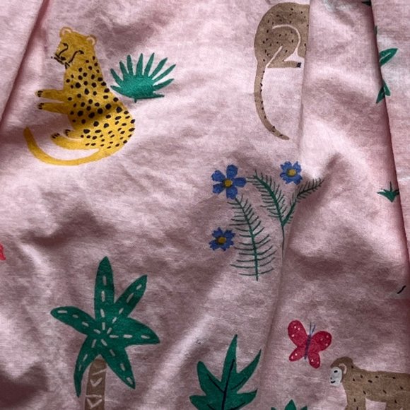 Girls Baby Boden Tropical Jungle Print Dress - 2-3 years - Picture 4 of 6
